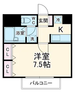 プリマヴェール相模台【2階】の間取り