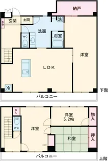コウセツビル【5階】の間取り