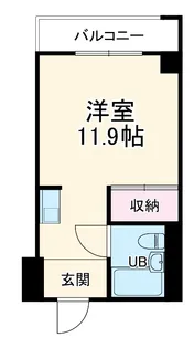 フェムトン旭【5階】の間取り