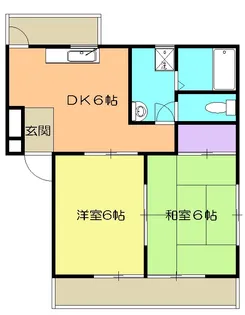 オラシオン南八幡C【3階】の間取り