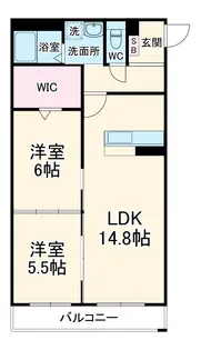 フロイデ【3階】の間取り