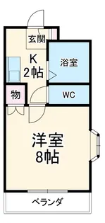 エクシードK【3階】の間取り
