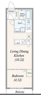 GRAN PASEO三宿【4階】の間取り