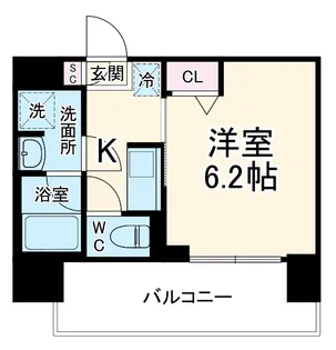 ガーラ・グランディ川口並木【8階】の間取り