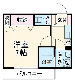 リヴテラス【1階】の間取り