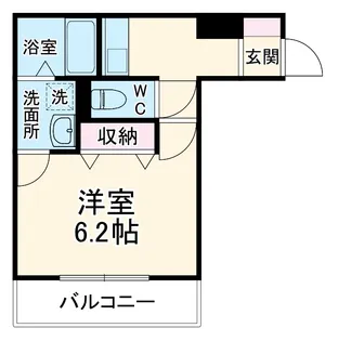 リヴテラス【1階】の間取り