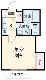 スカイオーク【2階】の間取り