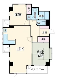 カーサリベルタ藤香【3階】の間取り