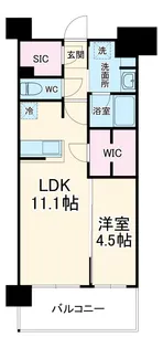 RJRプレシア川口【5階】の間取り