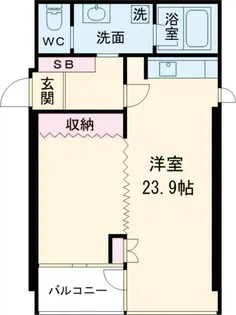 ライトウェル青戸【7階】の間取り