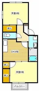 パストラルⅠ【2階】の間取り