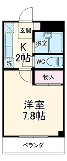SATOマンション【205号室】の間取り