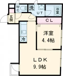 ベースキャンプ浜田山【2階】の間取り