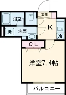 GRAN PASEO高井戸【3階】の間取り