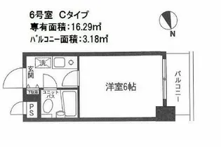 パレ・ドール相模原【6階】の間取り