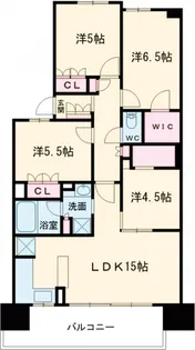つくばグランヴィラ ブリーズヴィラ【8階】の間取り