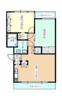 Kビル8【205号室】の間取り