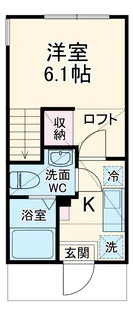 こもれびテラス橋本【1階】の間取り