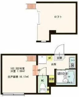 レガーロY【1階】の間取り