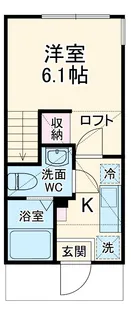 こもれびテラス橋本【2階】の間取り