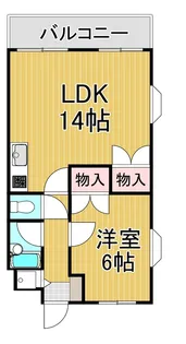 サンライズⅢ【3階】の間取り