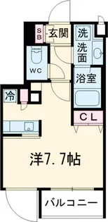 プレール・ドゥーク学芸大学Ⅱ【1階】の間取り