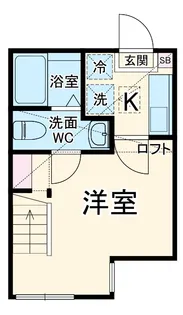 仮)シティハイツ三田【103号室】の間取り
