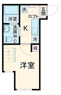 ブエナビスタ【1階】の間取り