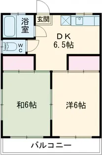 ムサシノハイツ【3階】の間取り