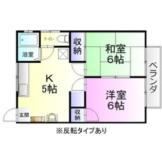 イマイハイツ5【2階】の間取り