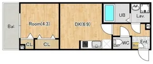 (仮称)ジーメゾン中葛西【2階】の間取り