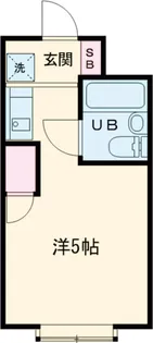 ニューオリエント小金井【1階】の間取り