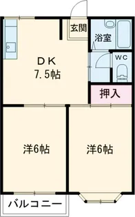 パーク・ハイムA棟【1階】の間取り