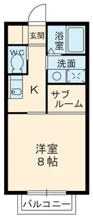 サン・FRIENDS愛【2階】の間取り