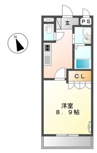 ChampsDores(シャンドーレ)【3階】の間取り