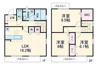 LOISIR【1階】の間取り
