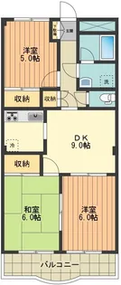 スカイヒルズF&M【1階】の間取り