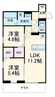 (仮称)前原東NTステージ【1階】の間取り
