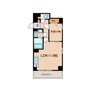 パールコートⅡ【506号室】の間取り