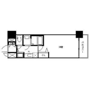 プレサンス名古屋STATIONルミアス【302号室】の間取り