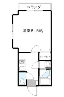 KMマンション【1階】の間取り