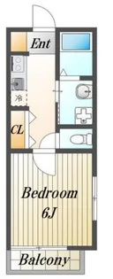 メゾンミユキⅡ【2階】の間取り