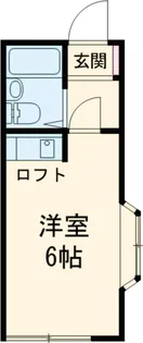 プラザドゥボーグ【2階】の間取り