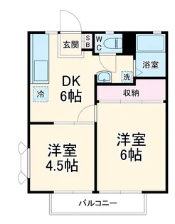 ピュアリティ多摩【204号室】の間取り