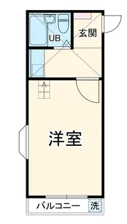 オッコーララ弘明寺【2階】の間取り
