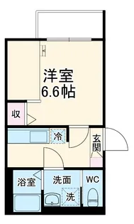 KEIAI RESIDENCE 西大宮【2階】の間取り