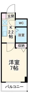 CASSIA浦安【5階】の間取り