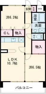 KS・WinHills【5階】の間取り