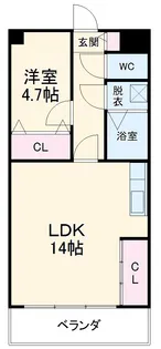 加藤第一マンション【401号室】の間取り
