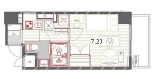 コスモリード大森【2階】の間取り